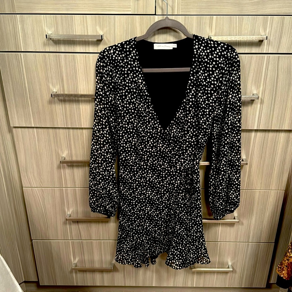 All in Favor - wrap tie dress